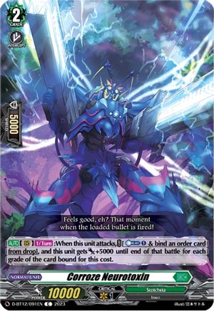 Corroze Neurotoxin (D-BT12/091EN) - D-BT12: Evenfall Onslaught