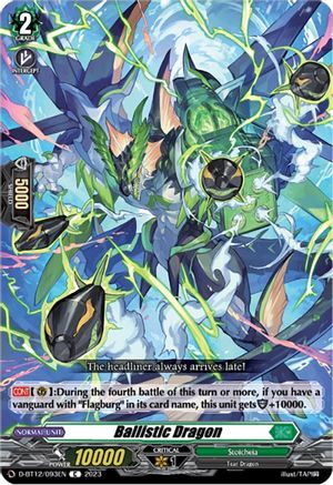 Ballistic Dragon [D-BT12 - D-BT12/093EN]