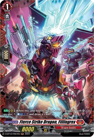 Fierce Strike Dragon, Fillingrex (FR) [D-BT12 - D-BT12/FR07EN]