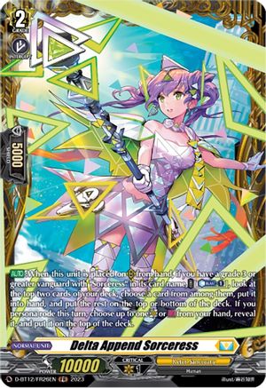 Delta Append Sorceress (FR) [D-BT12 - D-BT12/FR26EN]