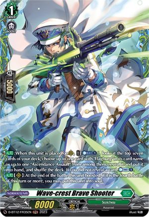 Wave-crest Brave Shooter (FR) (D-BT12/FR35EN) - D-BT12: Evenfall Onslaught