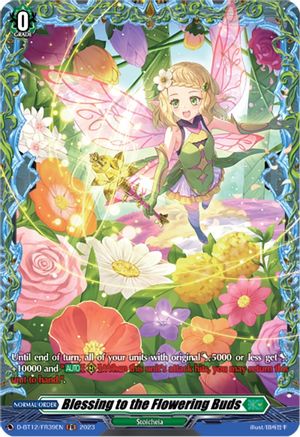 Blessing to the Flowering Buds (FR) (D-BT12/FR39EN) - D-BT12: Evenfall Onslaught