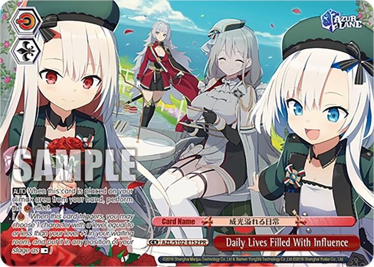 Daily Lives Filled With Influence (PR) [AZL/S102-E152 PR]