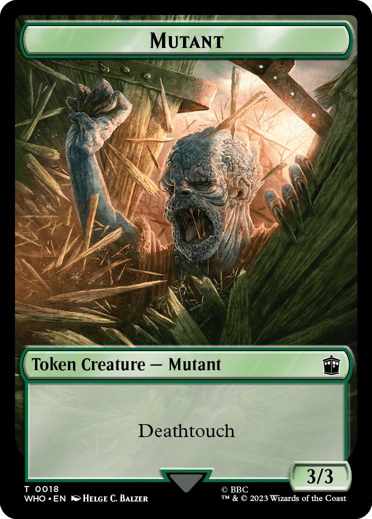 Mutant // Alien Insect Double-Sided Token [WHO - 18 // 19]