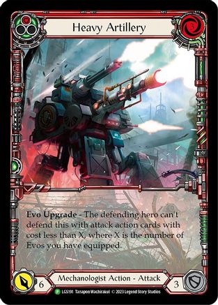 Heavy Artillery (Red) - LGS191 [PR - LGS191]