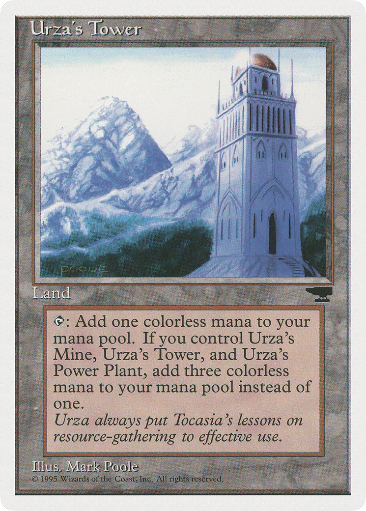 Urza's Tower (Mountains) [CHR - N/A]