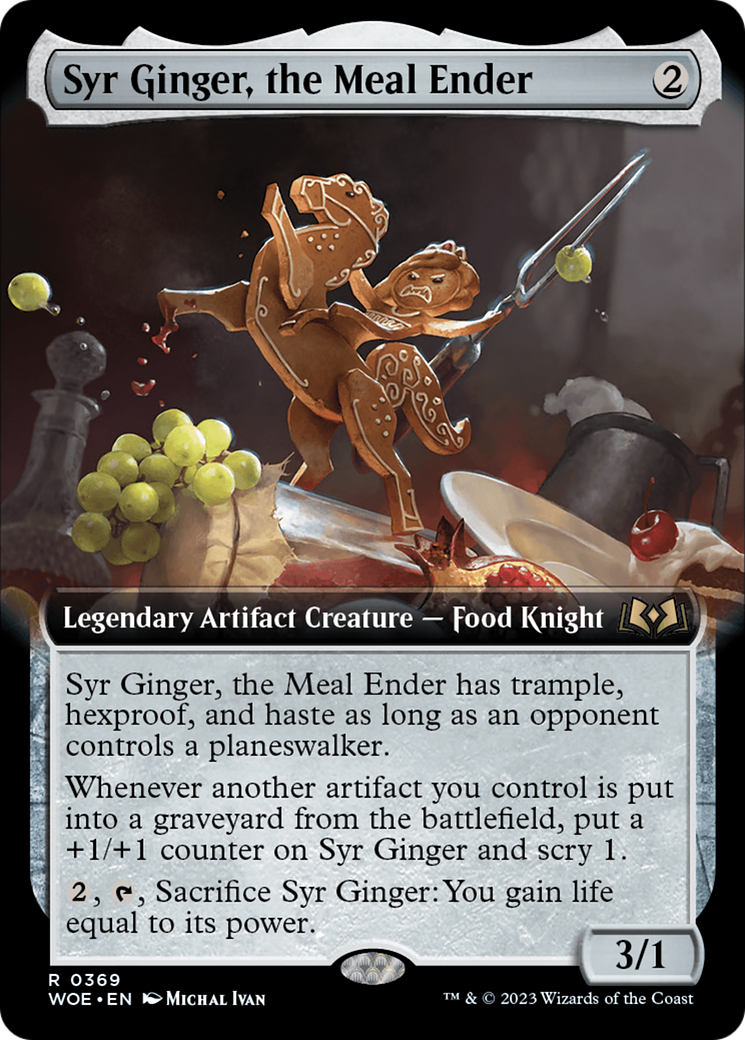 Syr Ginger, the Meal Ender (Extended Art) [WOE - 369]