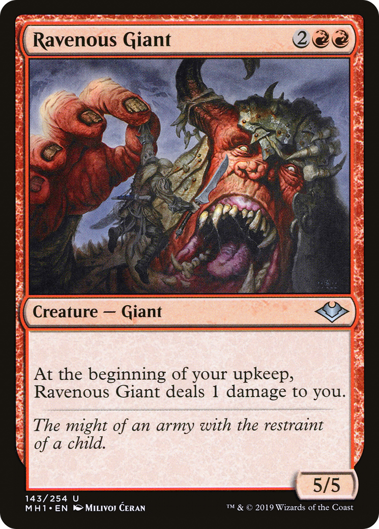 Ravenous Giant [MH1 - 143]