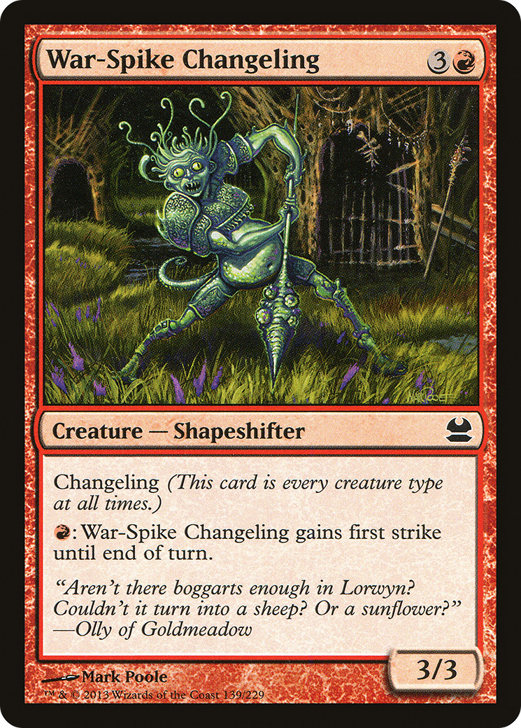 War-Spike Changeling [MMA - 139]