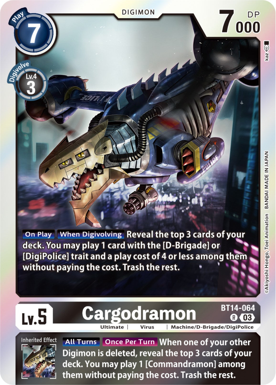Cargodramon [BT14 - BT14-064 R]