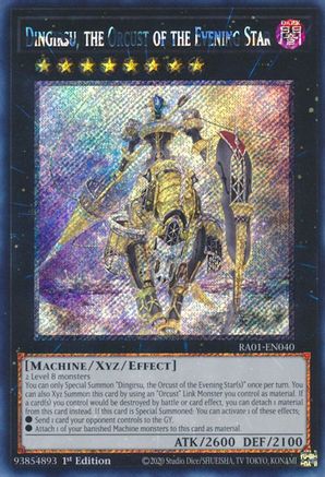Dingirsu, the Orcust of the Evening Star (Platinum Secret Rare) [RA01 - RA01-EN040]