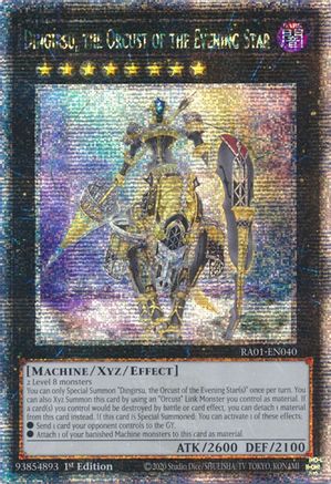 Dingirsu, the Orcust of the Evening Star (Quarter Century Secret Rare) [RA01 - RA01-EN040]