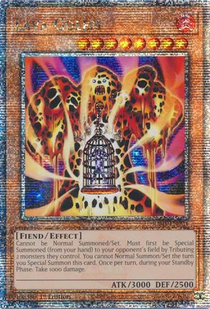 Lava Golem (Quarter Century Secret Rare) [RA01 - RA01-EN001]