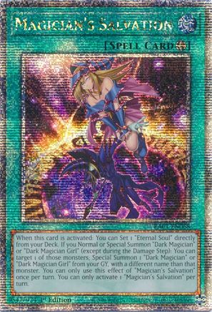 Magician's Salvation (Quarter Century Secret Rare) [RA01 - RA01-EN068]