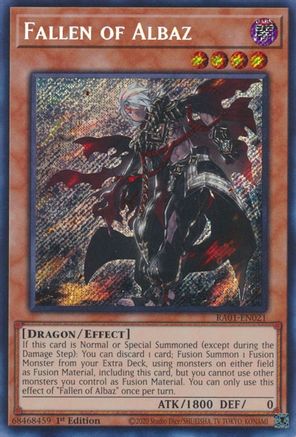 Fallen of Albaz (Secret Rare) [RA01 - RA01-EN021]