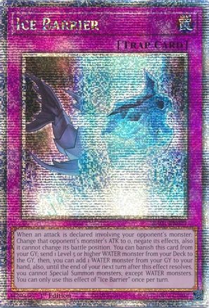 Ice Barrier (Quarter Century Secret Rare) [RA01 - RA01-EN071]