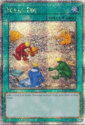 Fossil Dig (Quarter Century Secret Rare) [RA01 - RA01-EN053]