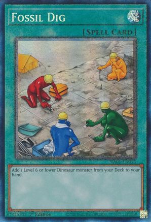 Fossil Dig (PCR) (RA01-EN053) - 25th Anniversary Rarity Collection 1st Edition