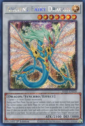 Ancient Fairy Dragon (Platinum Secret Rare) [RA01 - RA01-EN030]