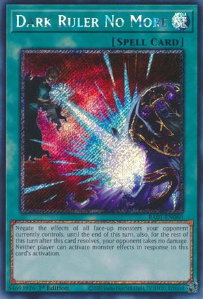 Dark Ruler No More (Platinum Secret Rare) [RA01 - RA01-EN060]