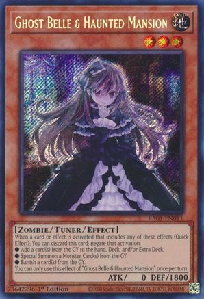 Ghost Belle & Haunted Mansion (Secret Rare) [RA01 - RA01-EN011]