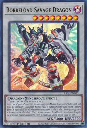 Borreload Savage Dragon (UR) [RA01 - RA01-EN033]