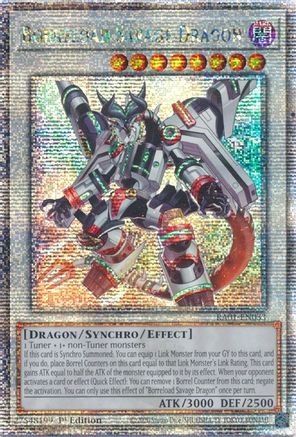 Borreload Savage Dragon (Quarter Century Secret Rare) [RA01 - RA01-EN033]