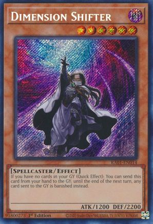 Dimension Shifter (Secret Rare) [RA01 - RA01-EN014]