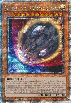 Nibiru, the Primal Being (Quarter Century Secret Rare) [RA01 - RA01-EN015]
