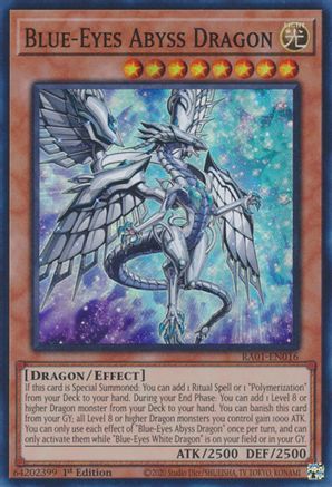 Blue-Eyes Abyss Dragon (RA01-EN016) - 25th Anniversary Rarity Collection 1st Edition