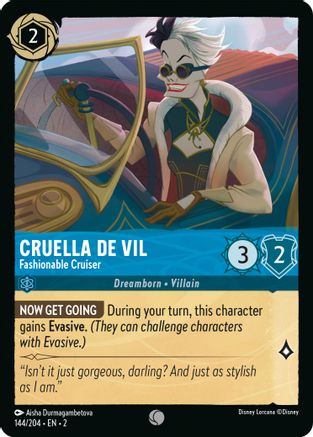 Cruella De Vil - Fashionable Cruiser [2 - 144/204]