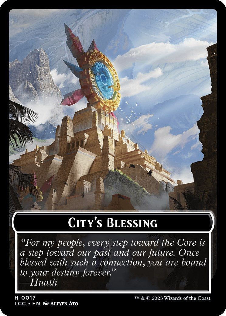 City's Blessing // Pirate Double-Sided Token [LCC - 17 // 5]
