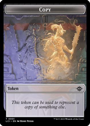 Copy // Merfolk (0005) Double-Sided Token (LCI-1 // 5) - The Lost Caverns of Ixalan