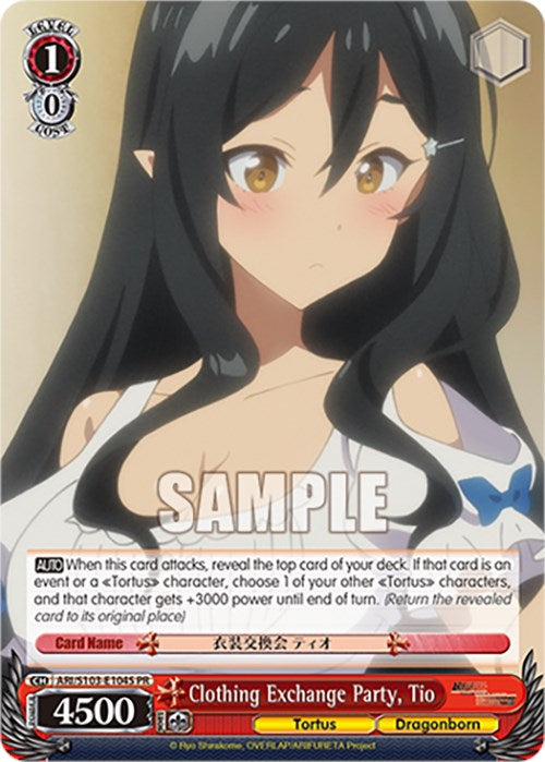 Clothing Exchange Party, Tio (Foil) [ARI/S103-E104S PR]