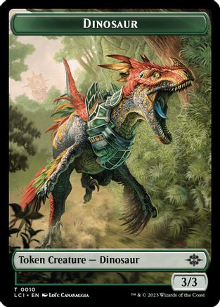 Dinosaur Token (0010) [LCI - 10]