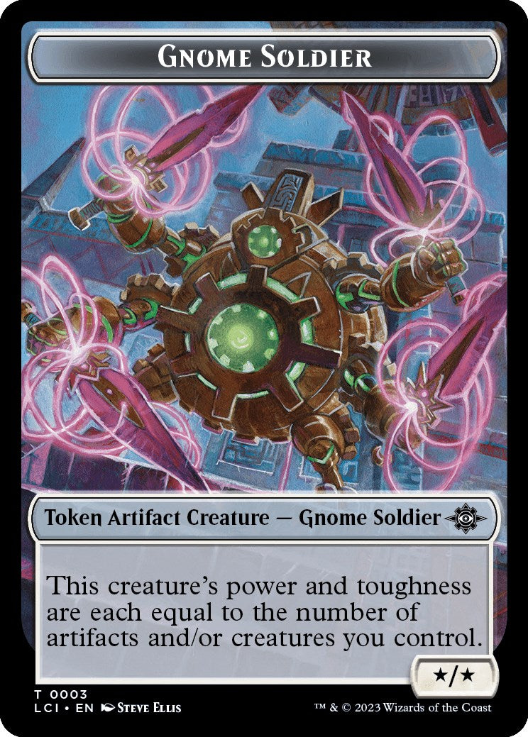 Gnome Soldier Token [LCI - 3]