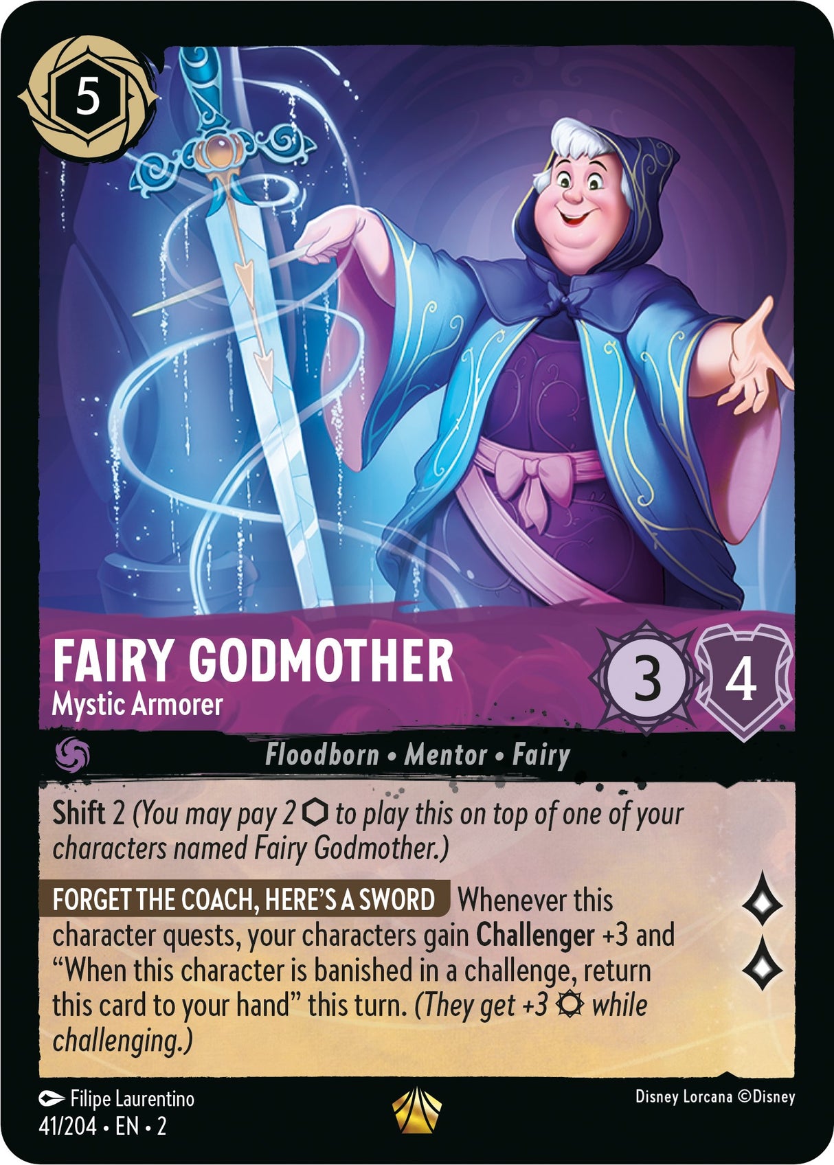 Fairy Godmother - Mystic Armorer [2 - 41/204]