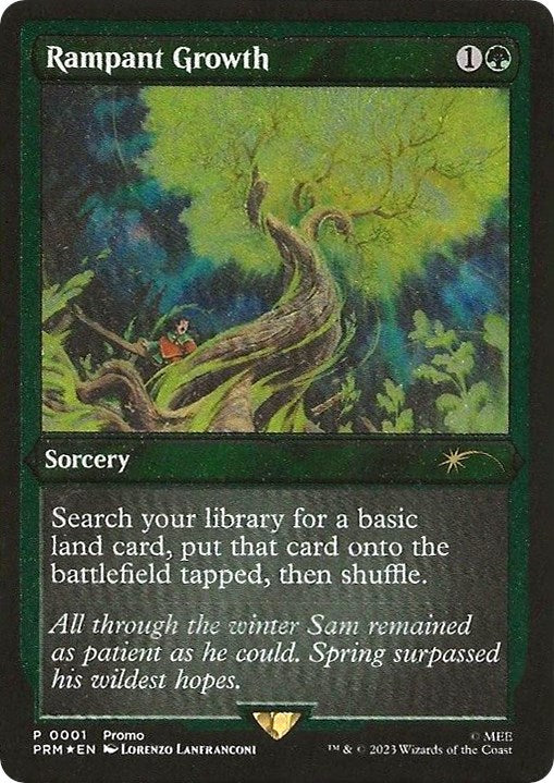 Rampant Growth (Foil Etched) [WPN - 1]