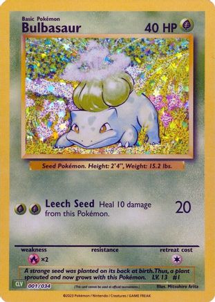 Bulbasaur [CL - 001/034]