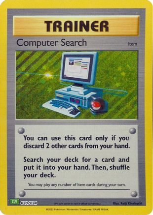 Computer Search (CLV) [CL - 020/034]