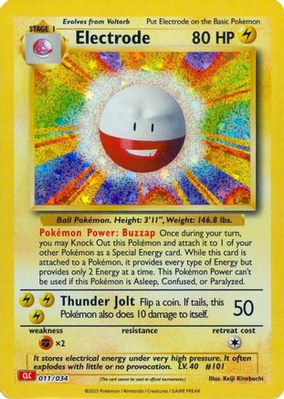 Electrode [CL - 011/034]