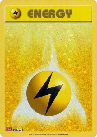 Basic Lightning Energy [CL - 034/034]