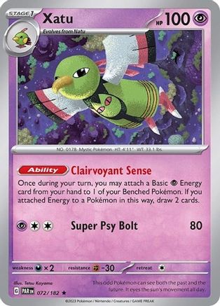Xatu - 072/182 (Non-Holo) [PR - 072/182]