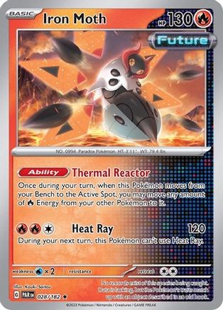 Iron Moth - 028/182 (Non-Holo) [PR - 028/182]