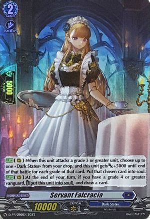Servant Falcracia (Foil) (D-PR/299EN) - D Promo Cards