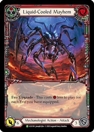 Liquid-Cooled Mayhem - LGS198 (LGS198) - Flesh and Blood: Promo Cards Rainbow Foil