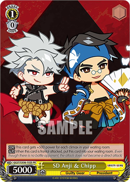 SD Anji & Chipp (Foil) [GGST - GGST/SX06-102S PR]