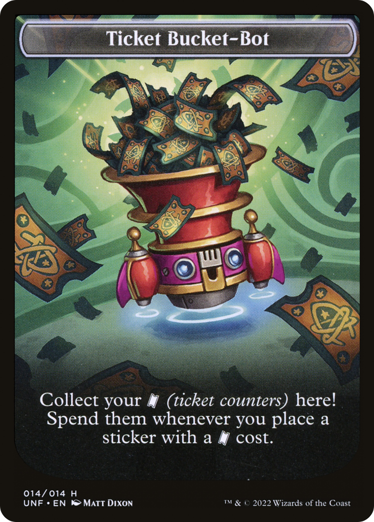 Ticket Bucket-Bot Token [UNF - 14]