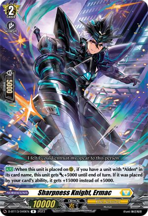 Sharpness Knight, Ermac (D-BT13/049EN) - D-BT13: Flight of Chakrabarthi