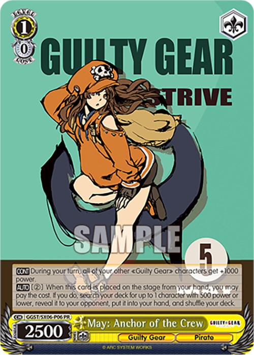 May: Anchor of the Crew [GGST - GGST/SX06-P06 PR]